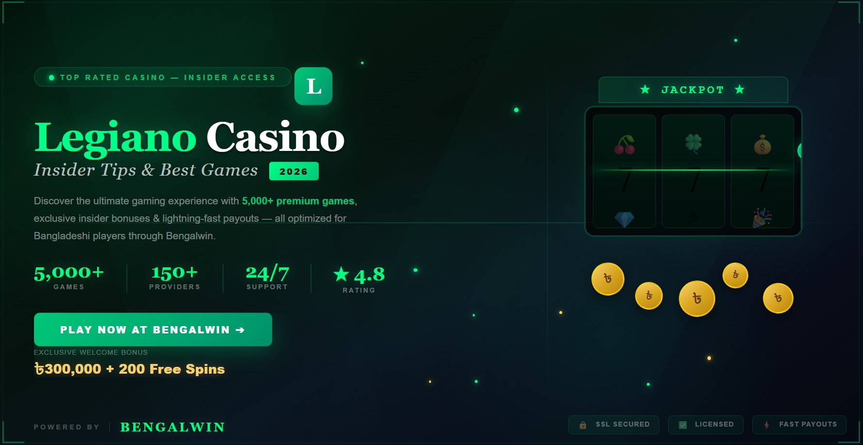 Legiano Casino 2026